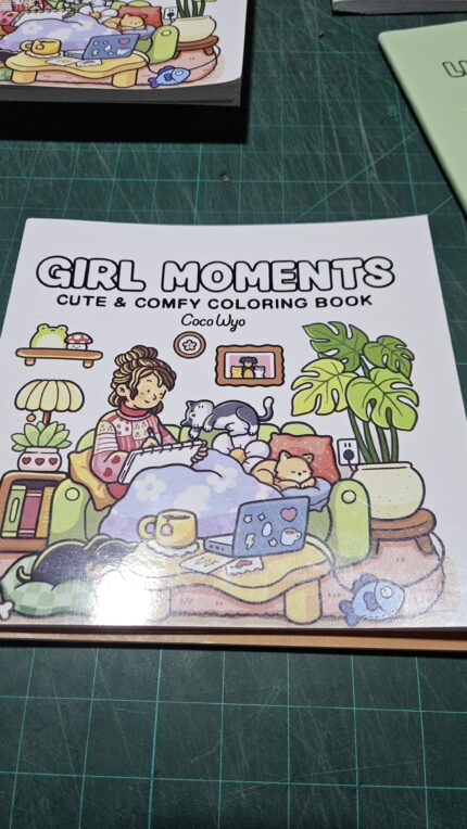 كتاب تلوين girl moment  تلوين ٤٢ صفحه ١٤٠ جرام